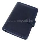 REALSYSTEM 1/160 műbőr kék gyűrűs kalendárium (1160-04) (1160-04)