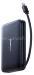 Baseus PicoGo Qi2 Magnetic vezeték nélküli gyorstöltő powerbank 10000 mAh, 27W (fekete) (P10076805123-00) (P10076805123-00)