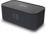 Nasa SPC800 digitális ébresztőóra és Bluetooth hangszóró vezeték nélküli telefontöltővel (SPC600) (SPC800)