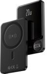 Forever Mobile Forever vezeték nélküli powerbank MATB-200 20W PD 5000 mAh mágneses fekete