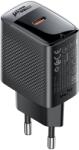ACEFAST A102 hálózati GaN USB-C PD 30W töltő - Fekete