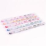 FlexOffice Golyóstoll, 0, 3 mm, kupakos, FLEXOFFICE Biboni , kék (FO052) - papirdepo