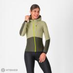 Castelli FLY UNLIMITED W női kabát, zöld tea színű (S)