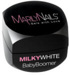 Marilynails Marily Nails BabyBoomer - Milky White építőzselé 3ml TF