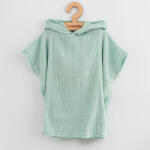 NEW BABY Gyermek muszlin poncsó New Baby Feeling mint 80 cm