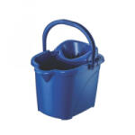 Planet Felmosó vödör szögletes 15 literes kicsavaró kosárral kék (UP604-005) (UP604-005)