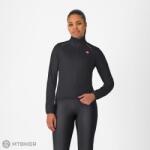 Castelli EMERGENCY 3 W RAIN női kabát, világos fekete (XS)