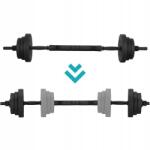 Sersimo Súlyzóvá, kettlebellvé, súlyzóvá alakítható többfunkciós súlykészlet, összesen 40 kg