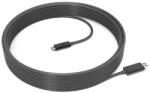 Logitech USB 3.2 Adatkábel 25m - Sötétszürke (939-001802)