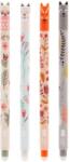 Happy Color Roller gel cu rescriere, 0.5 mm, albastru, Floral Art, Happy Color, diverse culori HA412001FA-3