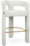  MaMaison Logan Bárszék Fehér Davis Szövettel (KHM-MM001501100352) - pepita
