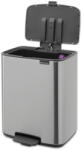 Brabantia Bo cos de gunoi 12 l oţel 238048 (238048) Cos de gunoi