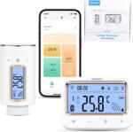  INKBIRD IRC-RW1 intelligens radiátortermosztát, WiFi vezérlés, 11 lépéses programozás, hőmérséklet-figyelés, riasztás, gyerekzár