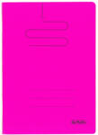 Herlitz Caiet Herlitz A5, 48 file, 70 g/mp, matematica, coperta plastic, Roz (9497670/ROZ)