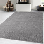  Modern szőnyeg Armoni Plüss (Light grey) 200x280cm Világos szürke - pepita