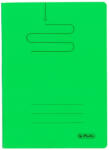 Herlitz Caiet Herlitz A5, 48 file, 70 g/mp, dictando, coperta plastic, Verde (9497660/VERDE)