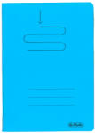 Herlitz Caiet Herlitz A5, 48 file, 70 g/mp, dictando, coperta plastic, Albastru (9497660/ALBASTRU)