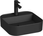 Jika Astra pultra építhető mosdó 40x40 cm, matt fekete H8183617161111 (H8183617161111)