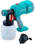 TOTAL festékszóró pisztoly, 20 V Li-ion, 2000mAh, akkumulátor és töltő nélkül TSGLI2001 (TSGLI2001)