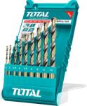 TOTAL fémfúrófejek, 9 darabos készlet, HSS, HSS TACSD0095 (TACSD0095)