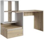 WIPMEB MARLO íróasztal polccal artisan tölgy/fehér 5904804565510 (WM0045)