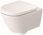 Duravit 29030900212 - Perem nélküli függesztett WC D-CODE, kerámia / fényes fehér 29030900212 (DA0104)