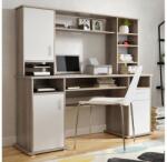 WIPMEB Íróasztal polccal ELIAN sonoma tölgy szürke/fehér 5907758722527 (WM0040)