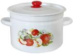idilia 24 см. (5, 5 л. ) емайлирана тенджера с метален капак idilia разцветка АРОМАТНА ЛЯТНА ГРАДИНА