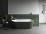RAVAK X070615 Espirit padlón álló kádcsaptelep szettel ES 80.60GLB. RB07G, Gold Brushed (X070615)