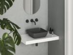 RAVAK XJX03138000 Uni Slim 38 S kerámiamosdó, antracit (XJX03138000)