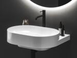 RAVAK X070402 Espirit álló mosdócsaptelep BeCool 250 mm leeresztő nélkül ES 14.21BM, Black Matt