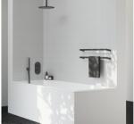 RAVAK X070283 Espirit falba süllyesztett csaptelep, háromutas, belső egység nélkül ES 68.20BLM. O3. RB07F, Black Matt