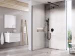 RAVAK GW9WG030SZ1 Walk-In Wall Szett 120, zuhanykabin fekete+transparent (GW9WG030SZ1)