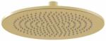 RAVAK X07P1238 Esőztető zuhanyfej köralakú, 250 mm 980.60GLB, Gold Brushed (X07P1238)