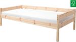TEMPO KONDELA Ágy ráccsal, 90x200, lucfenyő, BENY - kondela