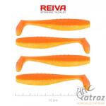 Reiva Flat Minnow Shad Shiny Orange Gumihal - Reiva Műcsali 10 cm 4 db/csomag (9902-110)