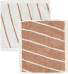 OYOY Prosop Raita, 30 x 30 cm, alb-maro, 2 buc (L300154) Prosop