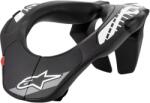 Alpinestars Protecție de gât pentru copii Alpinestars Neck Support Youth, negru-alb (AIM160-305)