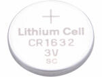 Extol gombelem készlet 5 db, Lítium, 3V, méret: (CR1632); hosszú étettartam, bliszteren (42052) - hardtools