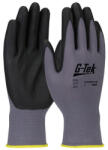  G-TEK nylon, nitril tenyérmártott munkavédelmi kesztyű fekete/szürke 09/L (GTEK-34-FGN018N-EN-9)