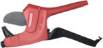  Fortum műanyagcső vágóolló, max. : 64mm, (PVC, PPR, PP, PE, PEX, PB, PVDF csövekhez) (4775016) - hardtools