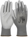 Hantex PXP-G kötött poliészter, PU tenyérmártott munkavédelmi kesztyű szürke 10/XL (HTX-33-G115-EN-10) - hardtools