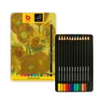 Royal Talens Színes ceruza készlet 12db-os Bruynzeel fém dobozban