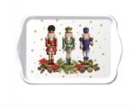  Tálca műanyag AMBIENTE Bearded Nutcracker, Szakállas Diótörő 13x21cm