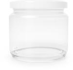 GymBeam Üvegedény fém fedéllel 380 ml