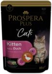 Prospera Plus Plus tasakos macskaeledel, kacsa, zöldbab 85g