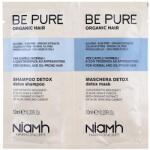 Niamh Be Pure Detox sampon + pakolás zsíros hajra, 2x10 ml - hairpower