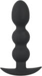 Black Velvets Black Velvets Heavy - plug anal cu formă de mărgele, 145 g, negru