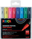 uni UNI Posca PC-1M Akril Marker Készlet 8 Darab/Készlet Vegyes Színek (2UPC1M8K)