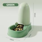 Nunbell Nasi Torony kisállat automata etető - 3, 8L - Zöld